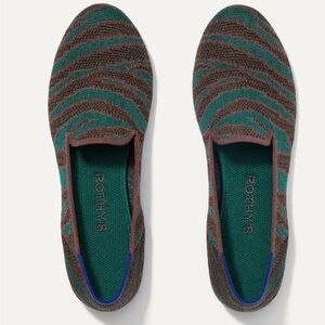 Rothy's OG Loafer in Juniper Zebra sz 10.5